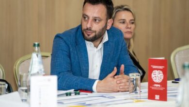 Портрет советника ЕС Чазима Лисичича, который прокомментировал резкий рост цен на продукты в Черногории.