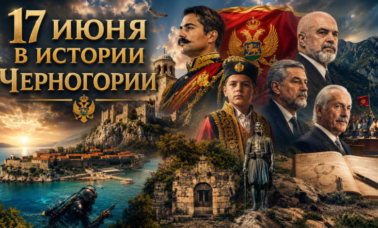 Исторические события Черногории 17 июня