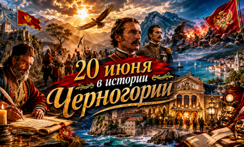 история Черногории 20 июня — клятва Стега, война с Османской империей, воевода Мирко Петрович