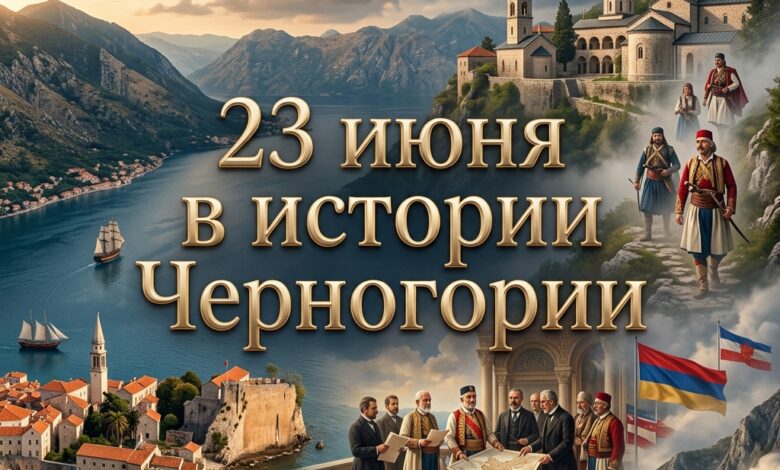 Полная история Черногории 23 июня в ключевых событиях: Цетиньский монастырь, первая перепись населения и кино Живко Николича.