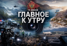 Утренний дайджест новостей Черногории 15 июня: фотомонтаж с места ДТП в Никшиче, загрязненного пляжа Будвы и знака запрета строительства в Которе.