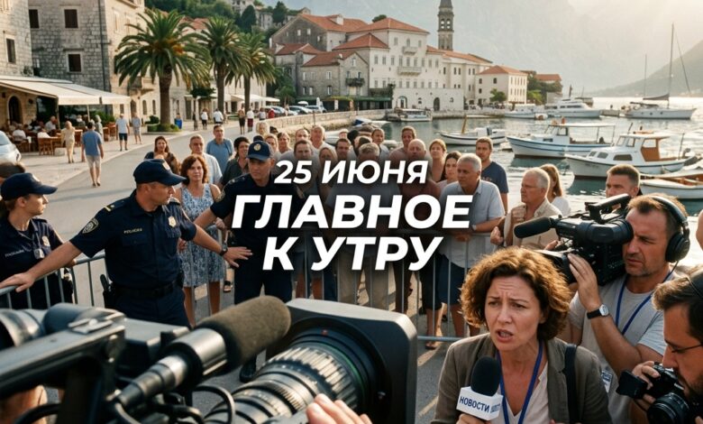 Главные новости Черногории сегодня и жизнь на побережье Адриатики