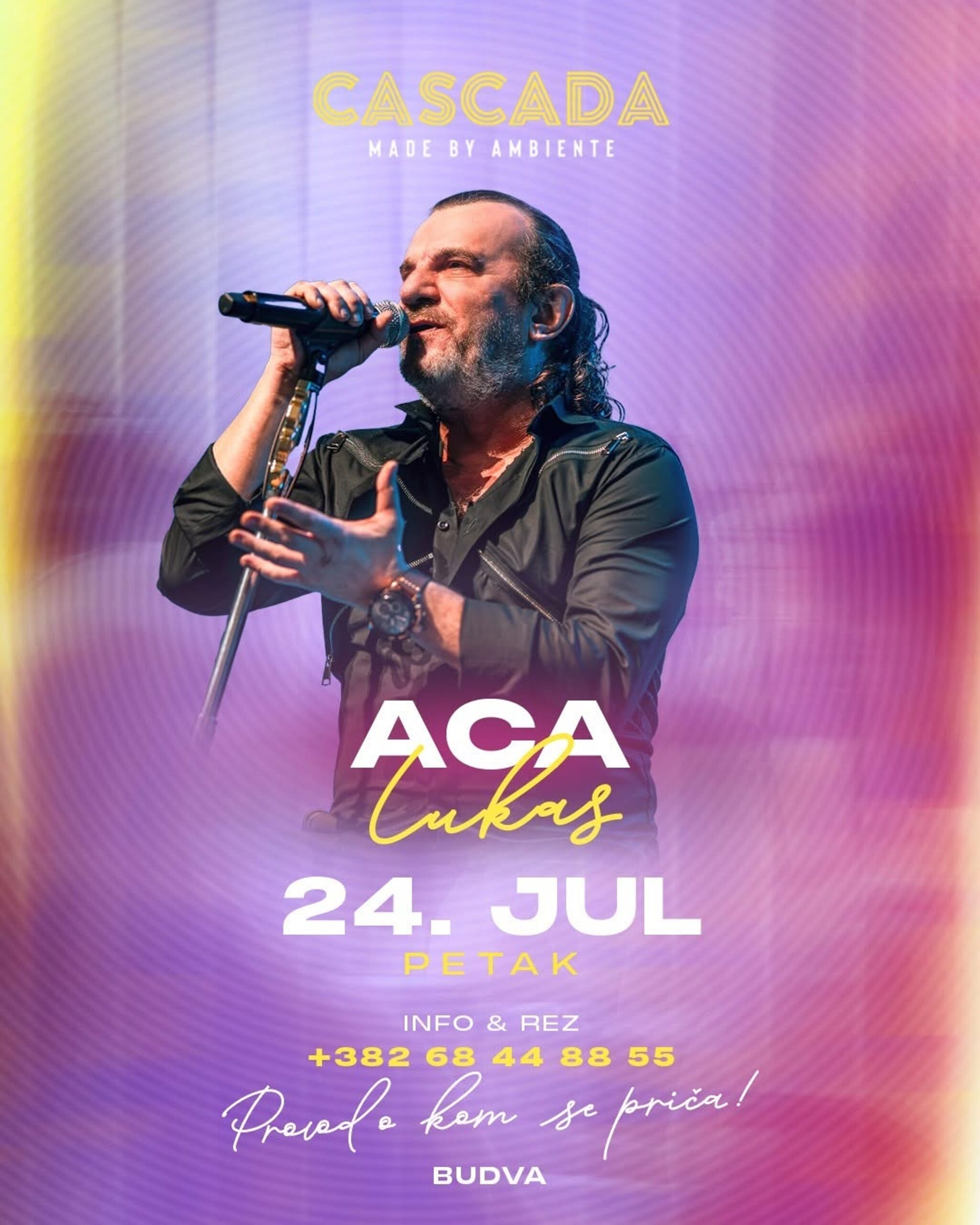 Aca Lukas в Cascada Club Будва