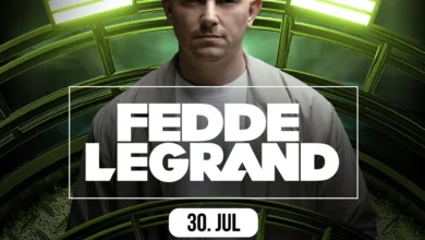 Fedde Le Grand в Будве выступает на сцене клуба Top Hill