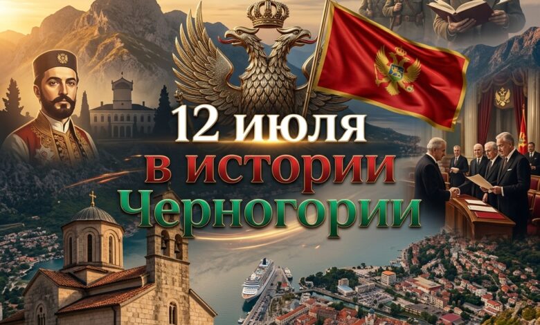 история Черногории 12 июля от Петровдана до современных государственных символов