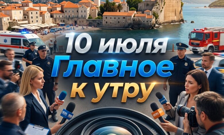 новости Черногории сегодня тепловой купол над адриатическим морем в будве