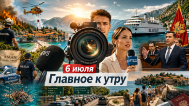Остров Свети-Стефан и свежие утренние новости Черногории для туристов и экспатов