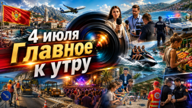 Комфортный отдых в Будве и свежие новости Черногории на Словенском пляже 4 июля 2026